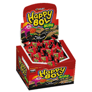 Happy Bol Ácido Morango 3 g display 47 × 3 g (140 g)