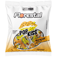 Embalagem do Pop Kiss Maracujá 10 g display 50 × 10 g (500 g) - Florestal