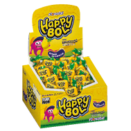 Embalagem do Happy Bol Maracujá 3 g display 47 × 3 g (140 g) - Florestal