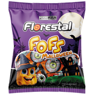 Embalagem do Fofs Malloween Recheado display 50 × 5 g (250 g) - Florestal