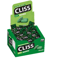Embalagem do Cliss Flowpack Menta 2,8 g display 100 × 2.8 g (280 g) - Florestal