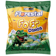 Embalagem do Fofs Twist Dinos display 44 × 5 g (220 g) - Florestal