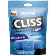 Embalagem do Cliss Soft Hortelã 60 g display 6 × 60 g (360 g) - Florestal
