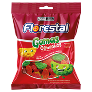 Embalagem do Gomas Gominhos 150 g display 38 × 4 g (150 g) - Florestal