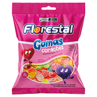 Embalagem do Gomas Coração 150 g display 38 × 4 g (150 g) - Florestal
