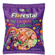 Embalagem do Caverito Azedito 6 g display 50 × 6 g (300 g) - Florestal