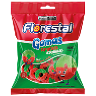 Embalagem do Gomas Argolas Azedinhas 150 g display 16 × 9.5 g (150 g) - Florestal