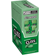 Embalagem do Cliss Cartela Menta 16,8 g display 10 × 16.8 g (168 g) - Florestal