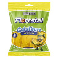 Embalagem do Gomas Banana 60 g embalagem de 60 g - Florestal