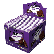 Embalagem do Chocolate Pop Kiss ao Leite com Avelã display 12 × 60 g (720 g) - Florestal