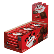 Embalagem do Chocolate Pop Kiss ao Leite display 15 × 20 g (300 g) - Florestal