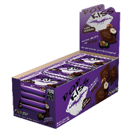 Embalagem do Chocolate Pop Kiss ao Leite com Avelã display 15 × 20 g (300 g) - Florestal