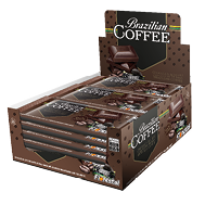 Embalagem do Chocolate Brazilian Coffee ao Leite display 15 × 20 g (300 g) - Florestal