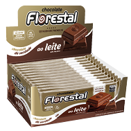 Embalagem do Chocolate Florestal ao Leite display 12 × 80 g (960 g) - Florestal