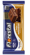 Embalagem do Chocolate Florestal ao Leite com Amendoim 80 g - Florestal