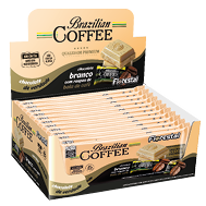 Embalagem do Chocolate Brazilian Coffee Branco display 12 × 80 g (960 g) - Florestal