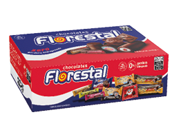 Caixa de Chocolates Sortidos Florestal embalagem de 124 g