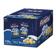 Embalagem do Drágeas de Chocolate Spik's Branco display 18 × 40 g (720 g) - Florestal