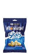 Drágeas de Chocolate Spik's Branco 40 g