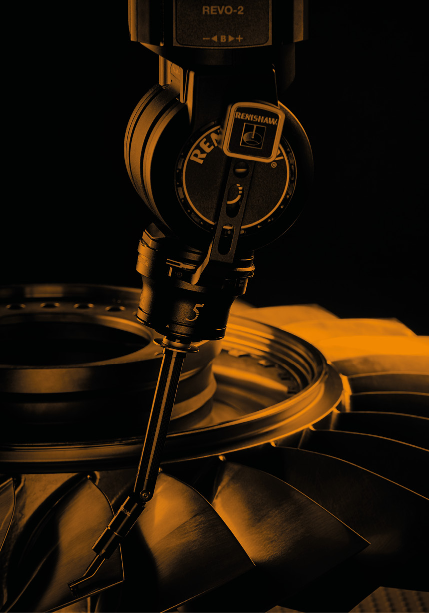 Revogene② 2本 Scanning touch probe - REVO® RSP2 - Renishaw PLC - CMM / 2D / 3D