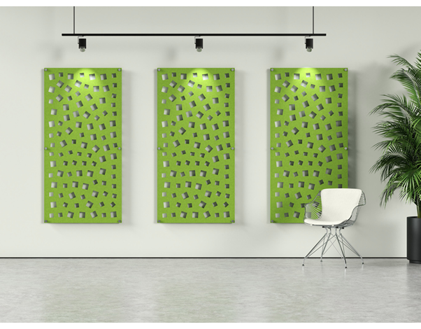 4x8 Acoustic Wall Covering - Criss Cross – TheQuietRoom
