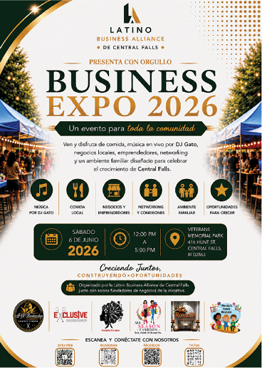 A flyer for a business expo in 2026.

Description generated by AI