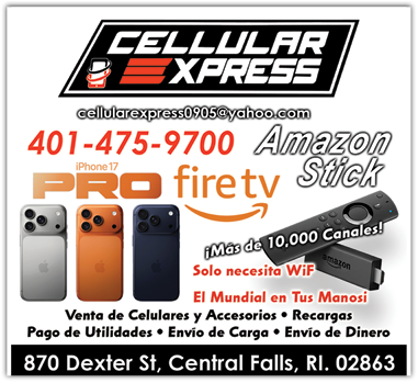 A cell phone is shown in a cellular express advertisement.

Description generated by AI