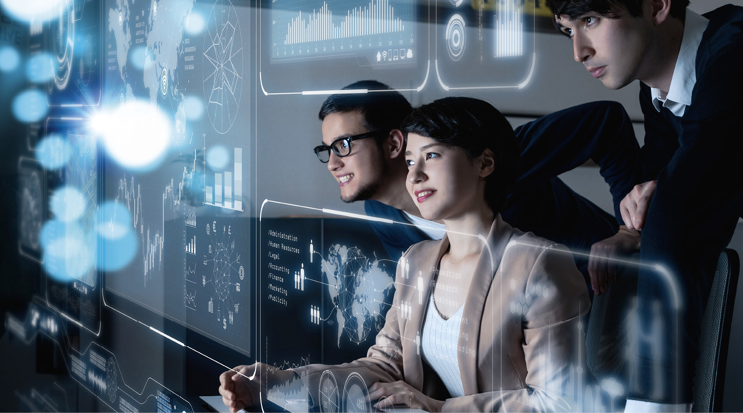 System engineering concept. Communication technology.