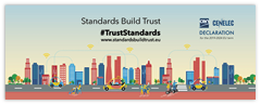 Banner "Standards Build Trust".