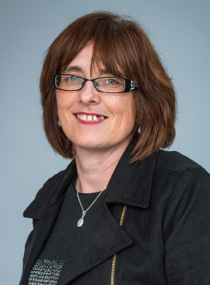 Portrait photo of Mrs Geraldine Larkin.